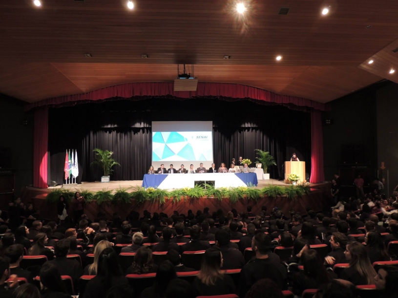 Formatura de Cursos Técnicos do Senai Londrina 2015